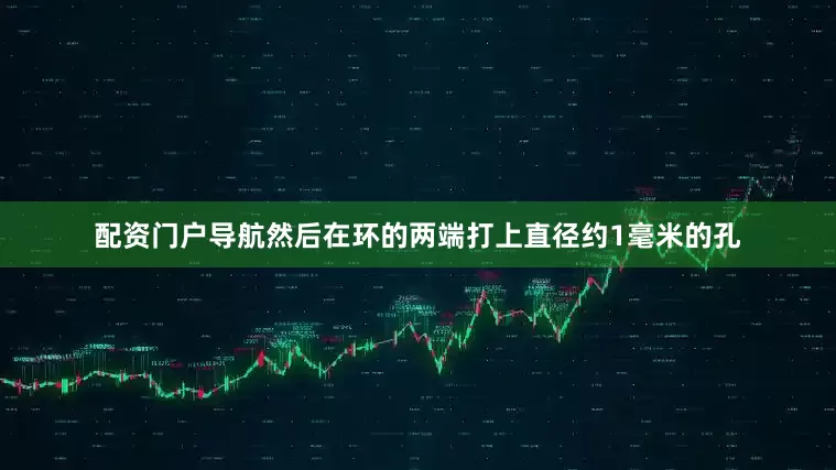 配资门户导航然后在环的两端打上直径约1毫米的孔